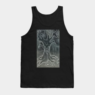 Dark Goth Tree Tank Top